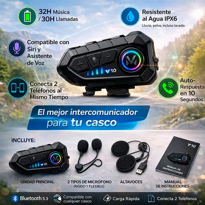 ¿Aún usas el teléfono dentro del casco?