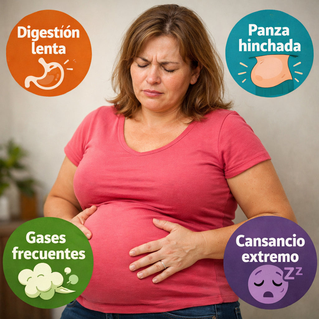 ¿Tienes cansancio extremo, mal aliento y panza hinchada?