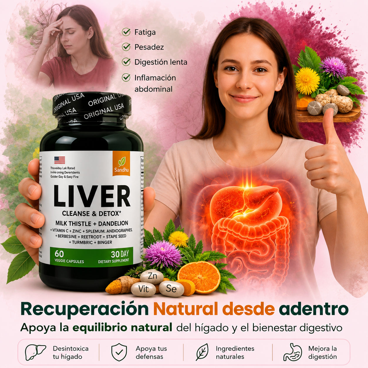 ¿Hinchado… pesado… y sin energía?