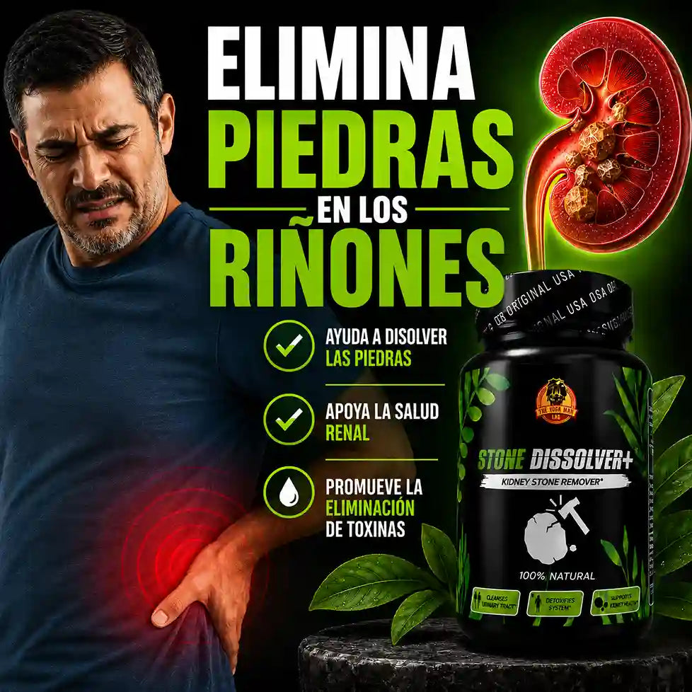 Disuelve y expulsa los cálculos renales