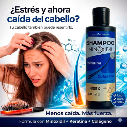 ¿Estrés y ahora caída del cabello?