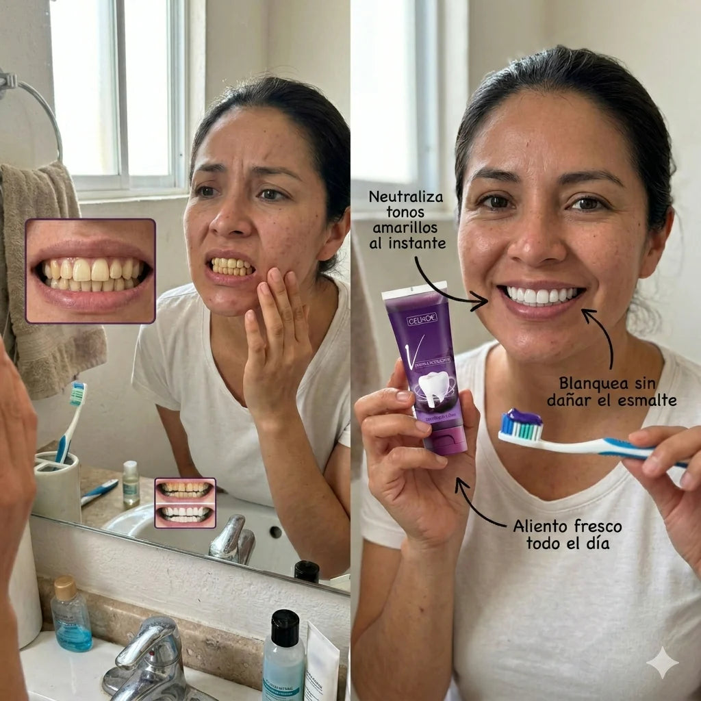 ¿Dientes más blancos sin químicos agresivos?