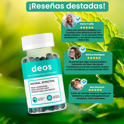 ¿Cansado(a) de tener mal aliento u oler mal al sudar?