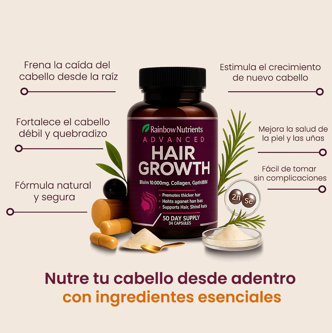 Estrés diario + mala Alimentación = 😖💥 cabello frágil.