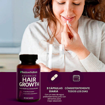 Estrés diario + mala Alimentación = 😖💥 cabello frágil.